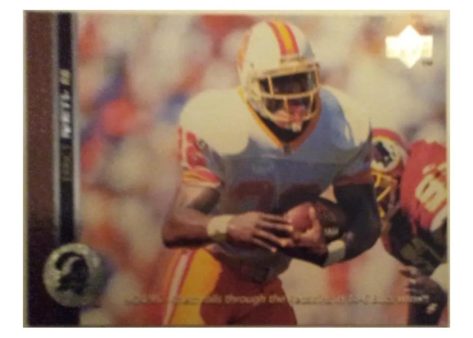 1996 Upper Deck Errict Rhett #89 card