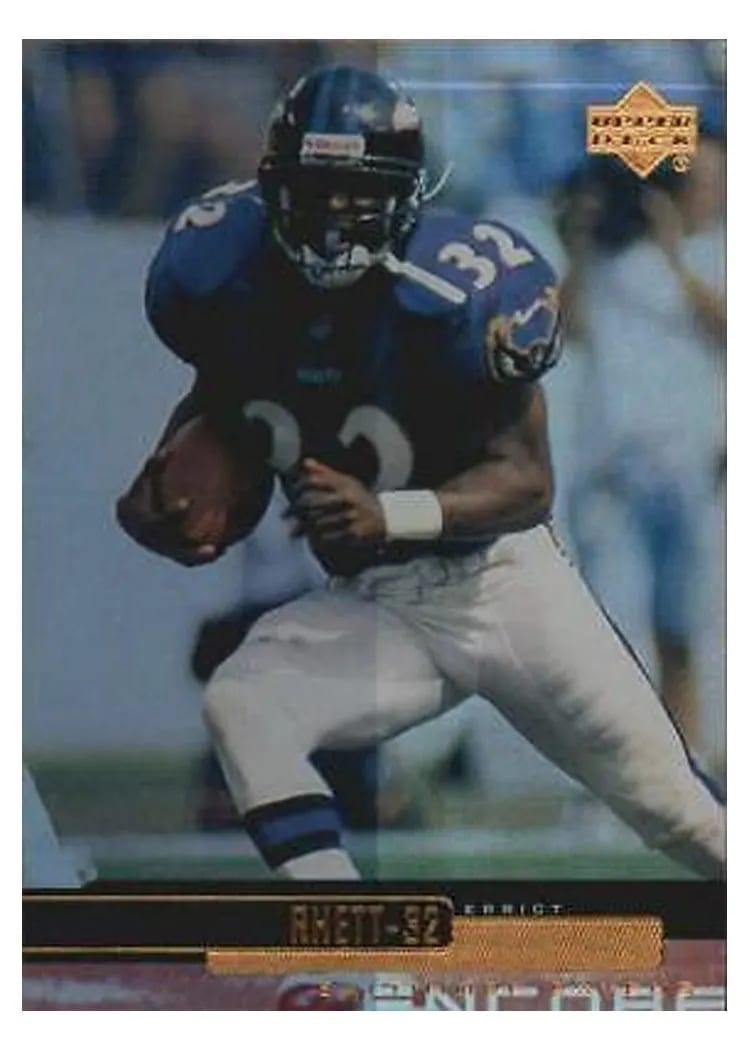 1999 Upper Deck Encore Errict Rhett #17 card