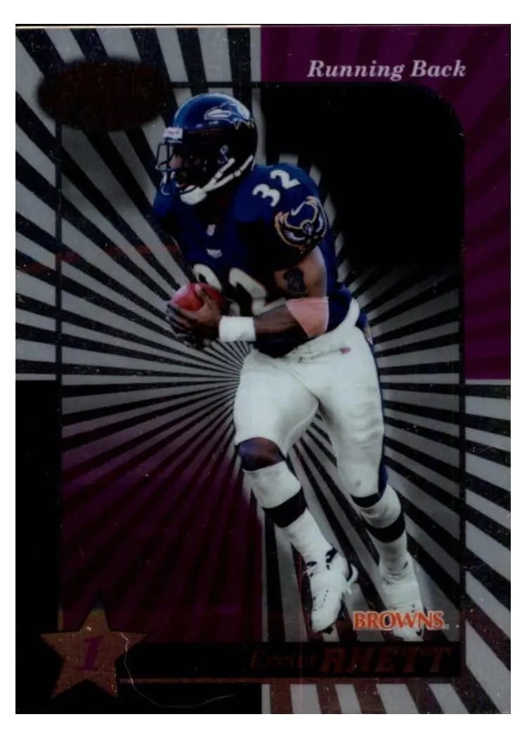 2000 Leaf Certified Errict Rhett #33 card