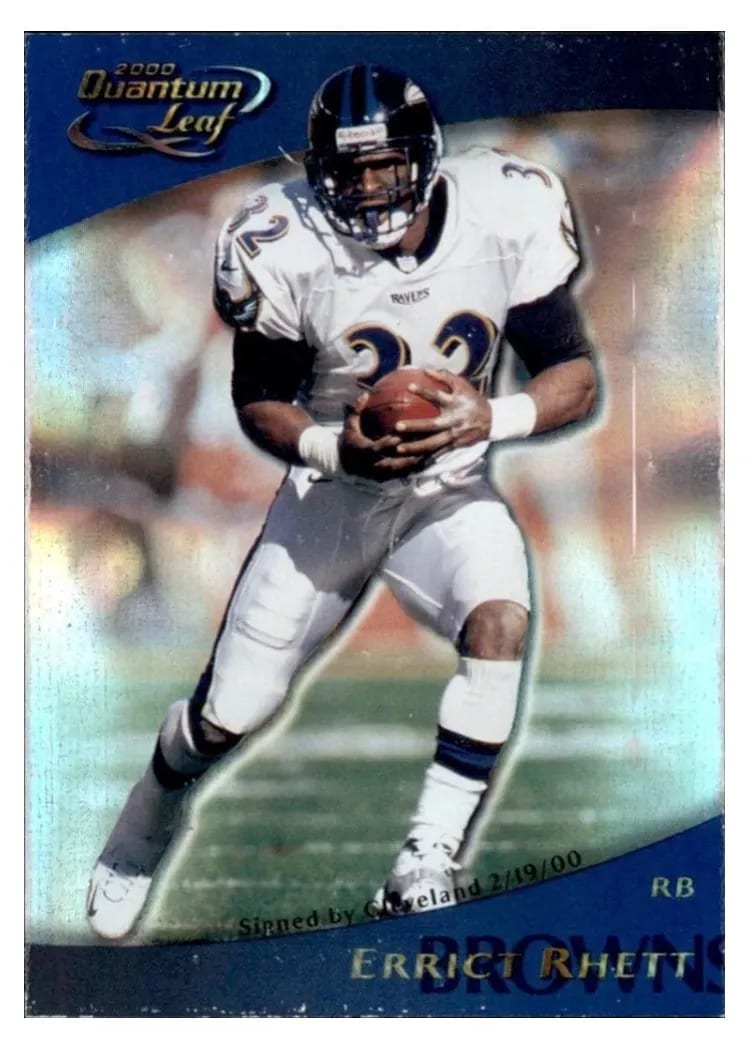 2000 Quantum Leaf Errict Rhett #23 card