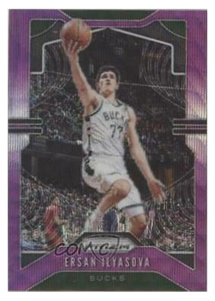 2019-20 Panini Prizm Base Set Ersan Ilyasova #158 card