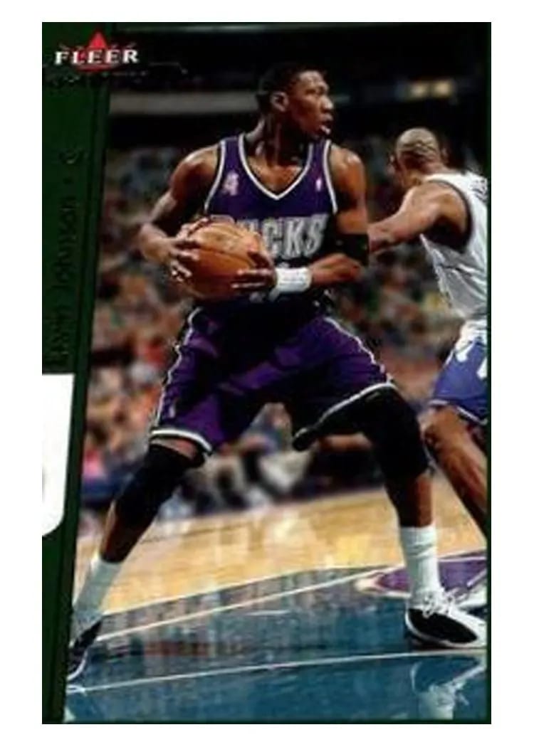 2001 Fleer Maximum Ervin Johnson #65 card