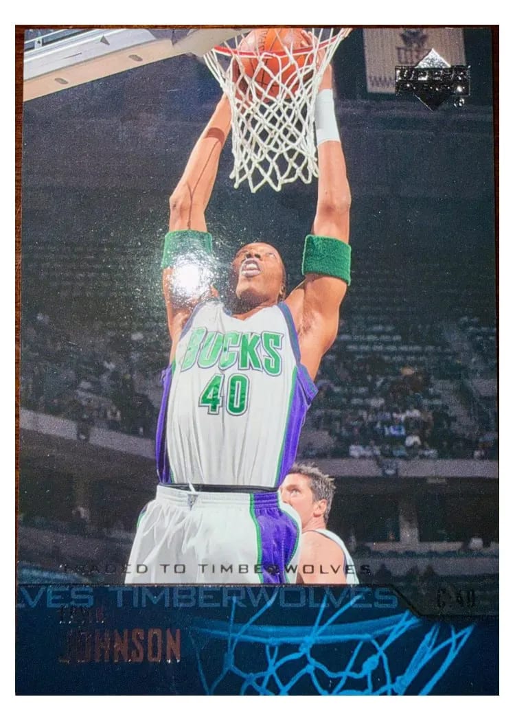 2003 Upper Deck Ervin Johnson #161 card