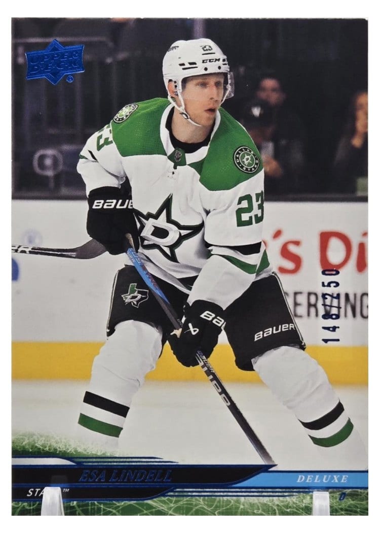 2024-25 Upper Deck Base Set Esa Lindell #300 card