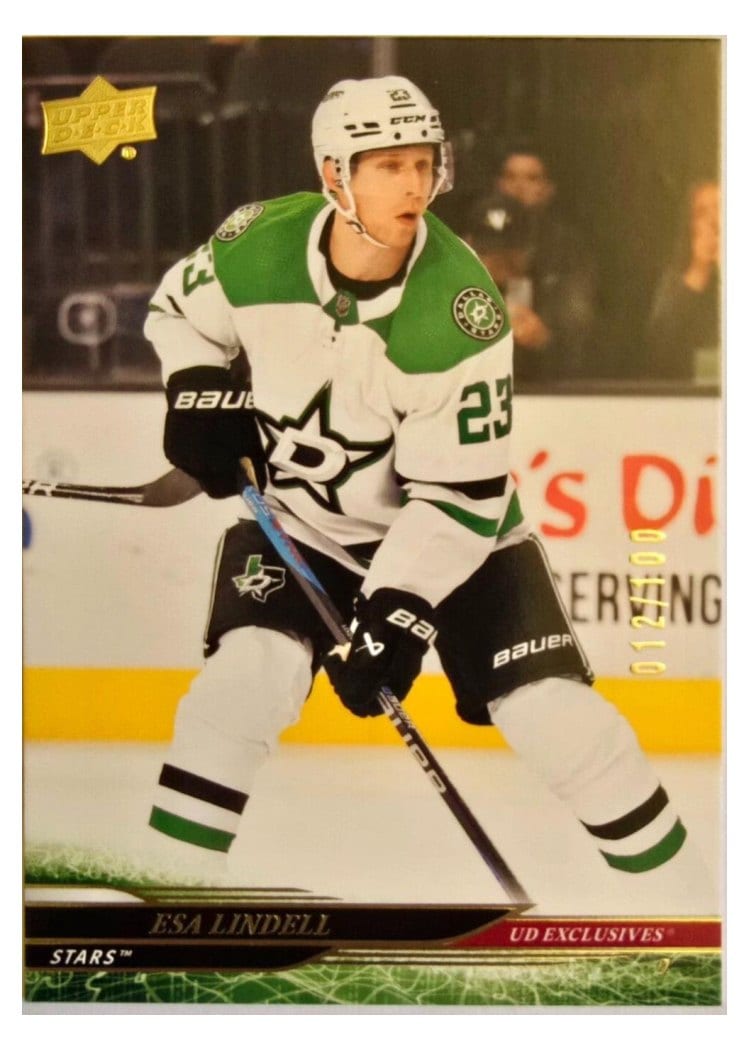 2024-25 Upper Deck Base Set Esa Lindell #300 card