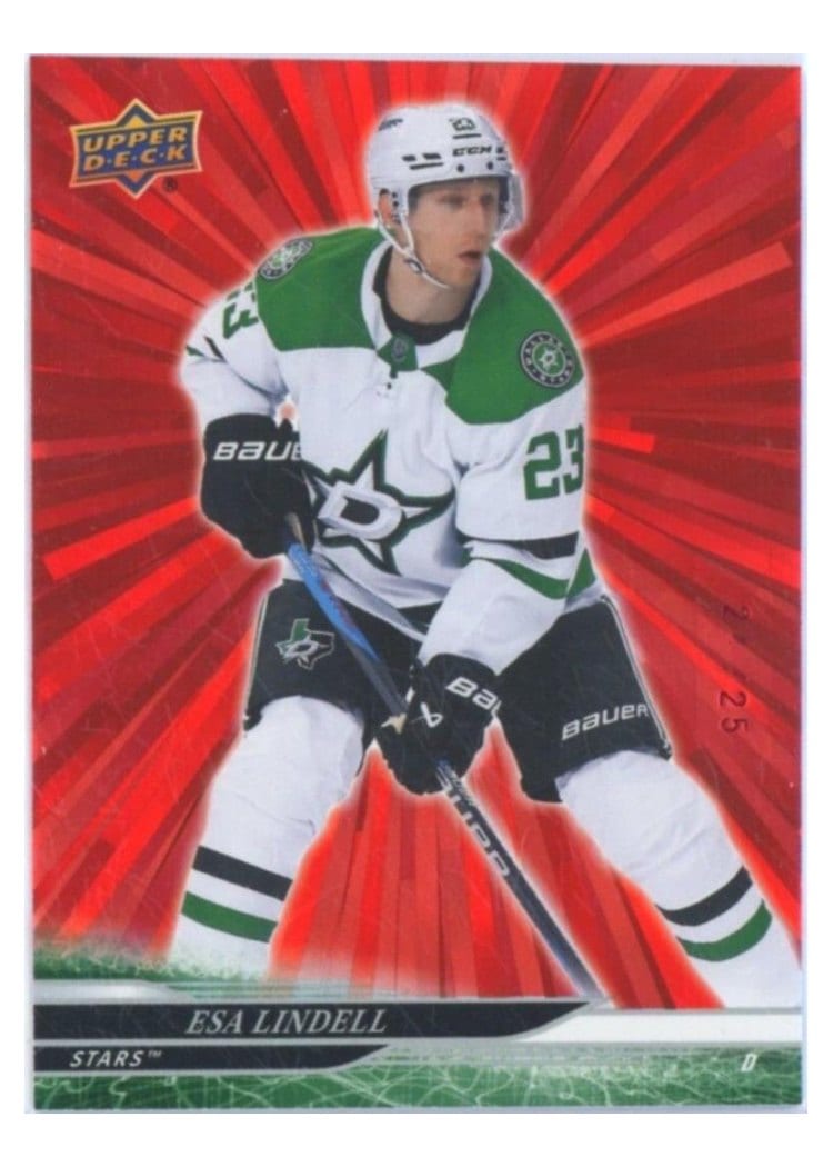 2024-25 Upper Deck Base Set Esa Lindell #300 card