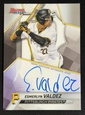 2025 Bowman's Best Best of 2025 Autographs Esmerlyn Valdez #B25-EV card