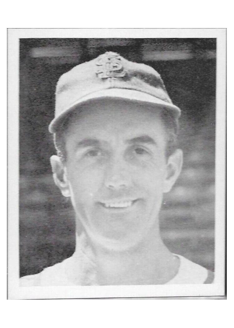 1941 St. Louis Cardinals Team Issue Estel Crabtree card