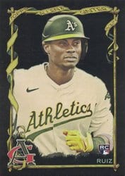 2023 Topps Allen & Ginter X Base Set Esteury Ruiz #112 card