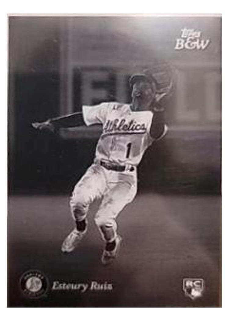 2023 Topps Black & White Base Set Esteury Ruiz #3 card