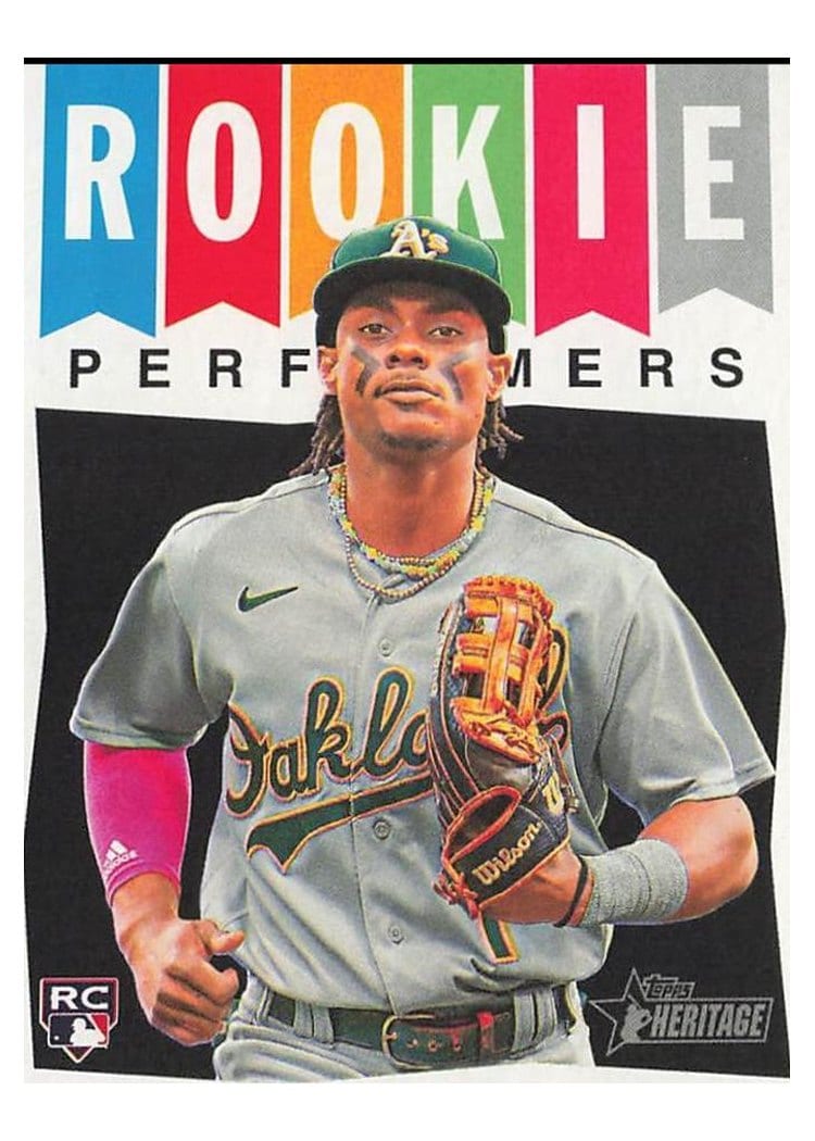 2023 Topps Heritage Rookie Performers Esteury Ruiz #RP-2 card