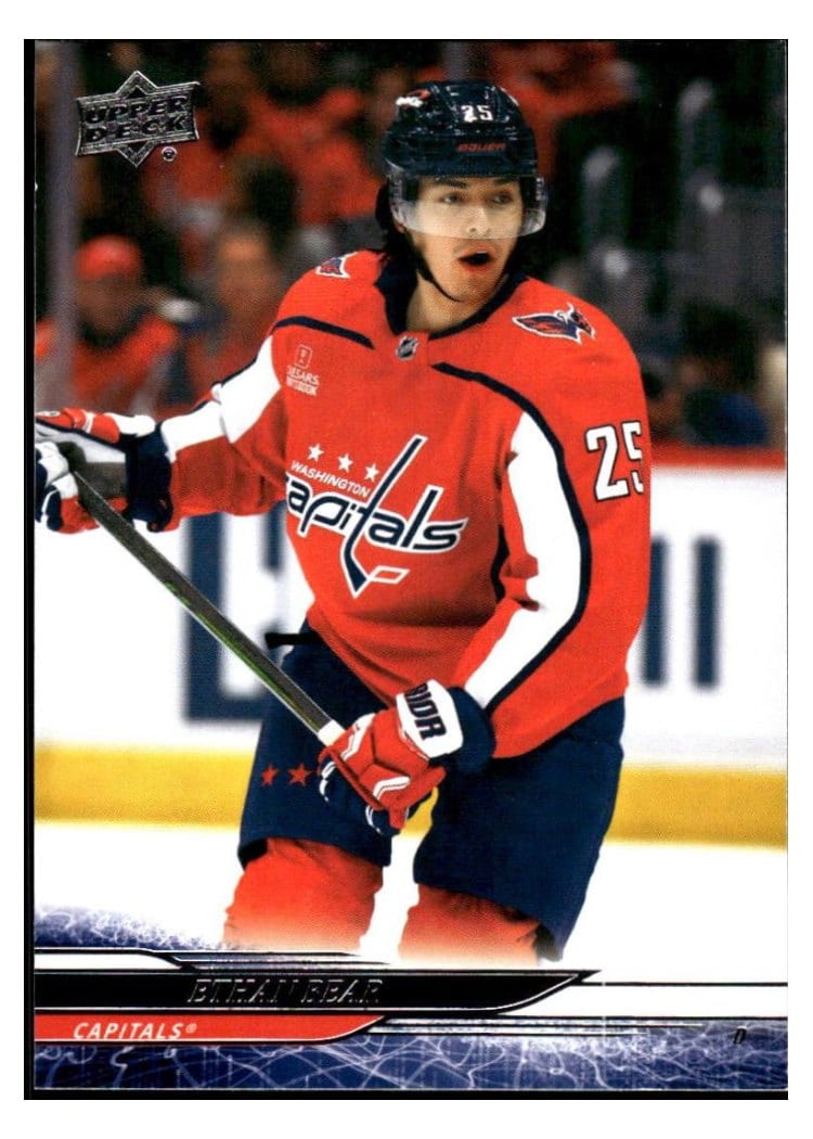 2024-25 Upper Deck Base Set Ethan Bear #442 card