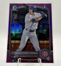 2025 Bowman Draft Chrome Ethan Conrad #BDC-17 card