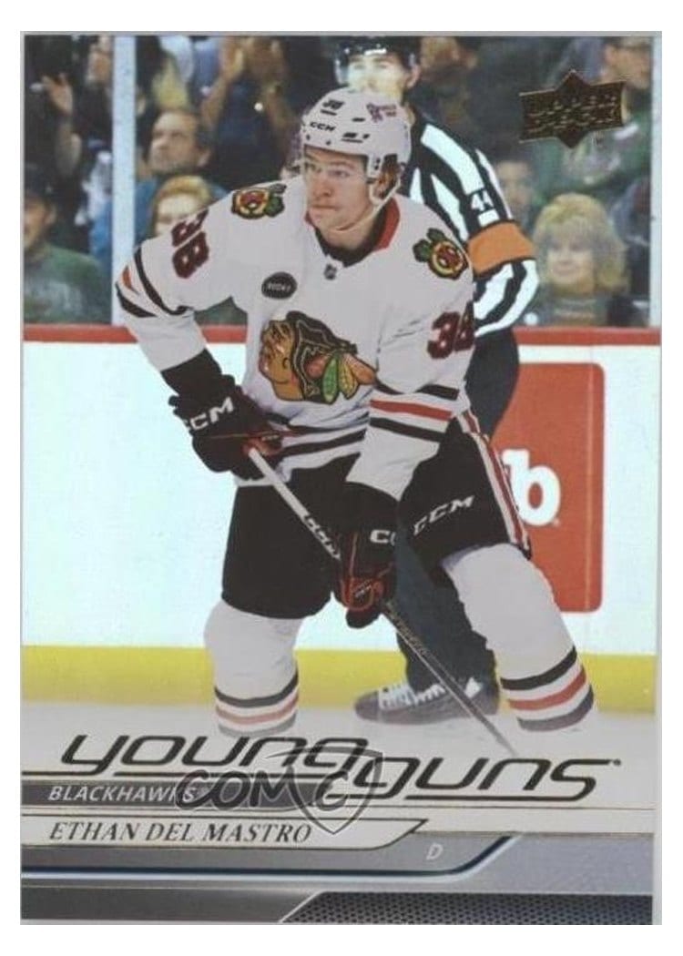 2024-25 Upper Deck Base Set Ethan Del Mastro #221 card