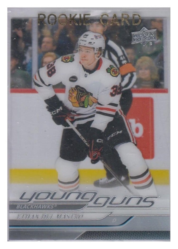2024-25 Upper Deck Base Set Ethan Del Mastro #221 card