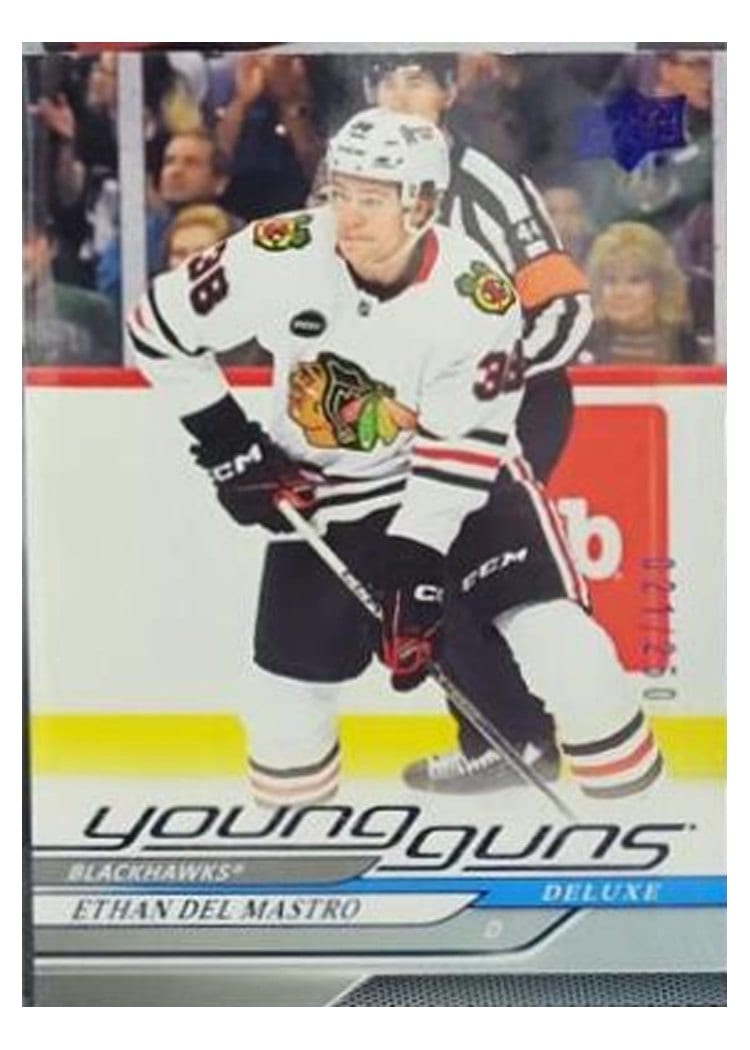 2024-25 Upper Deck Base Set Ethan Del Mastro #221 card