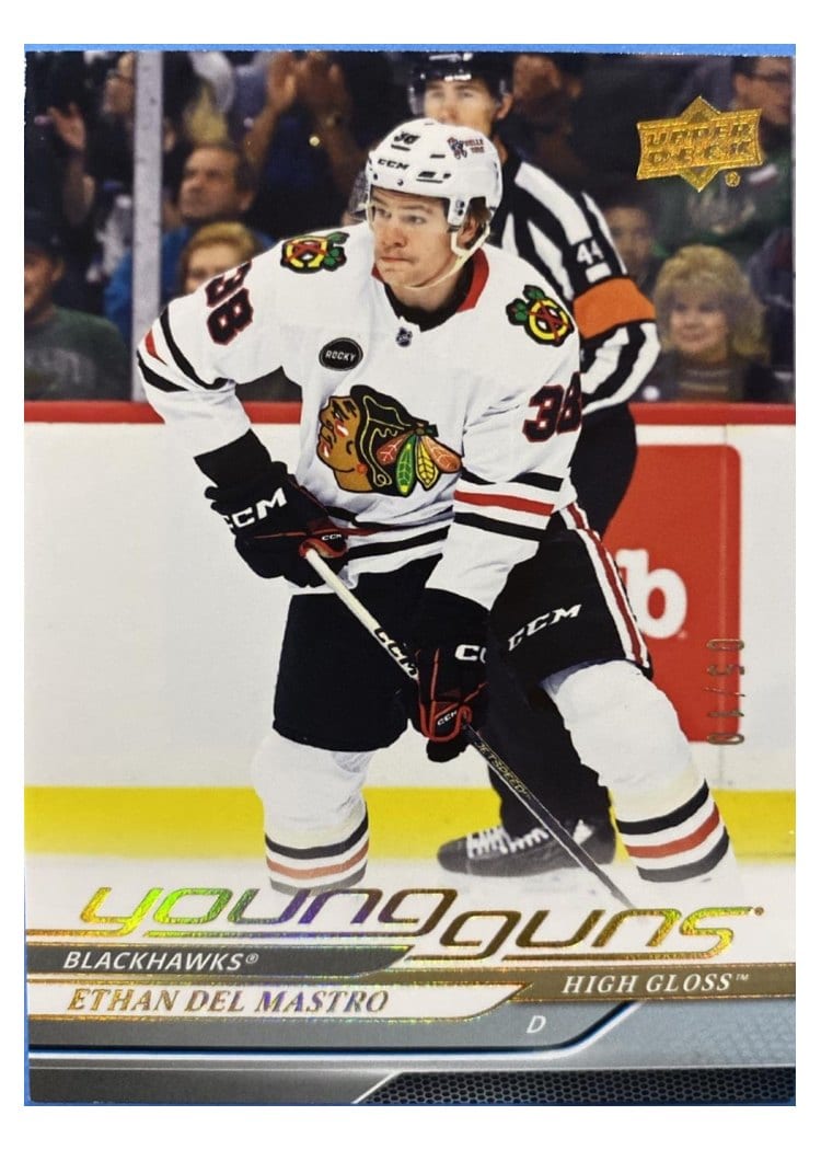 2024-25 Upper Deck Base Set Ethan Del Mastro #221 card