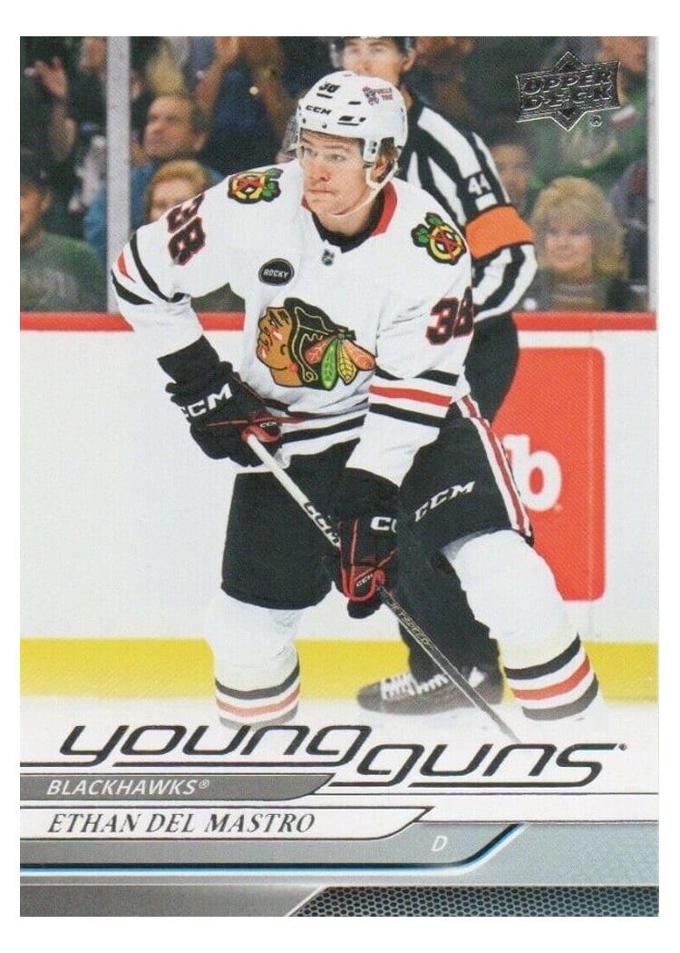 2024-25 Upper Deck Base Set Ethan Del Mastro #221 card