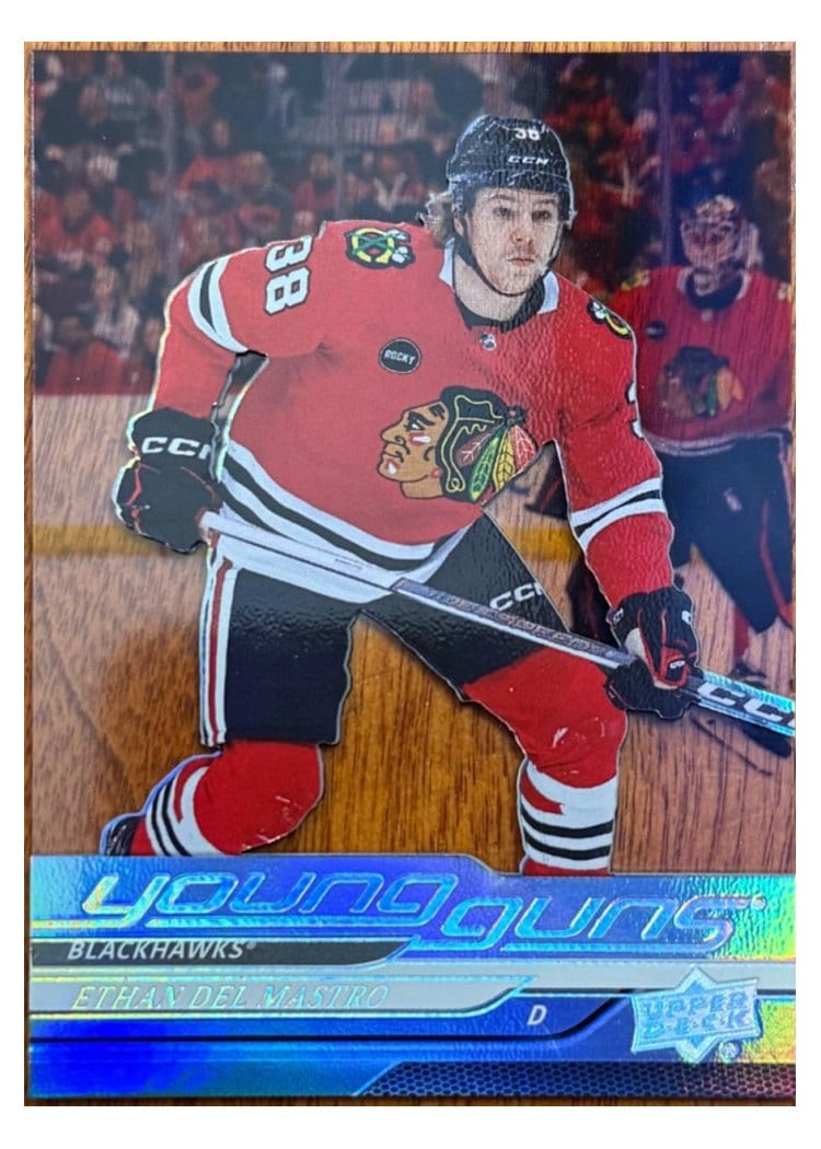 2024-25 Upper Deck Base Set Ethan Del Mastro #221 card