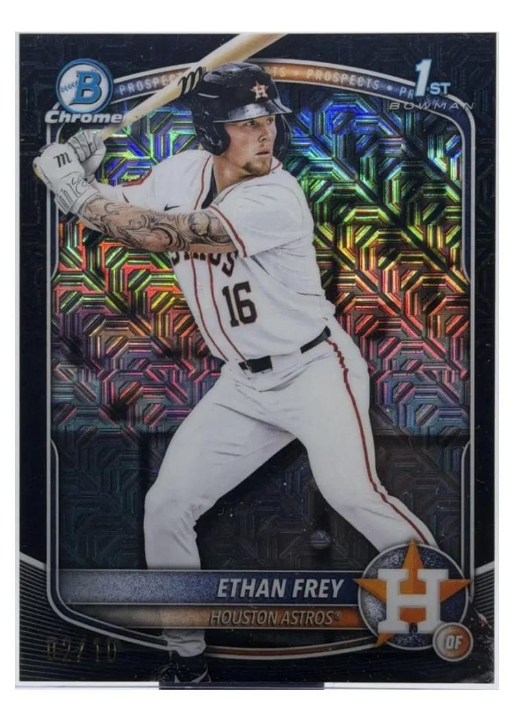 2025 Bowman Draft Chrome Ethan Frey #BDC-67 card