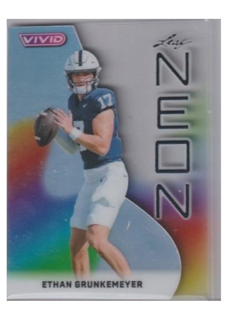 2025 Leaf Vivid Neon Ethan Grunkemeyer #NB-23 card
