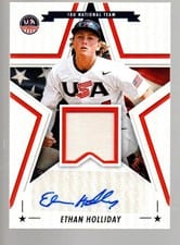2025 Panini Stars & Stripes Signature Materials Ethan Holliday #SSM-EH