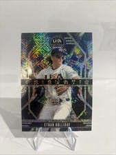 2026 Panini Stars & Stripes Prizm Prizmatic Ethan Holliday #12