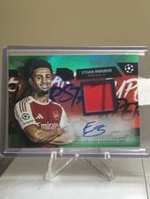 2025-26 Topps UEFA Club Competitions Topps Superstar Relics Ethan Nwaneri #TSR-EN