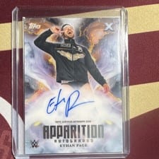 2025 Topps Exalted WWE Wrestling Apparition Autographs Ethan Page #APA-EPG card