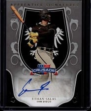 2024 Panini Crusade Apprentice Signatures Ethan Salas #AS-ESL card