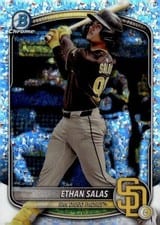 2025 Bowman Chrome Prospects Ethan Salas #BCP-169 card