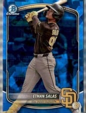 2025 Bowman Chrome Sapphire Edition Prospects Ethan Salas #BCP-169 card