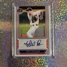 2025 Panini Stars & Stripes 18U National Team Signatures Ethin Bingaman #NTS-EB card