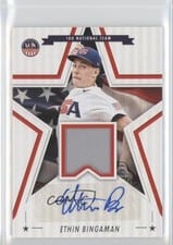 2025 Panini Stars & Stripes Signature Materials Ethin Bingaman #SSM-EB card