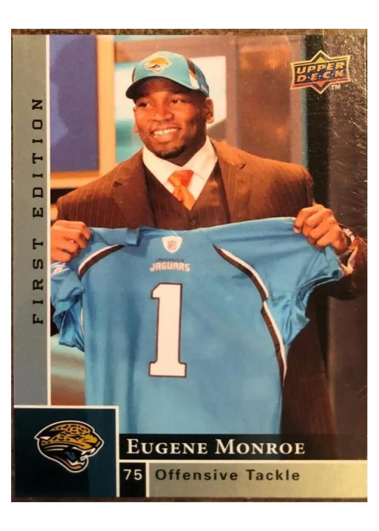 2009 Upper Deck First Edition Eugene Monroe #169 card