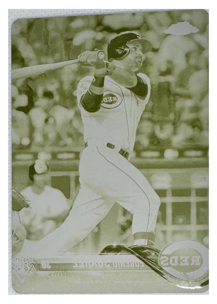 2018 Topps Chrome Base Set Eugenio Suarez #41 card
