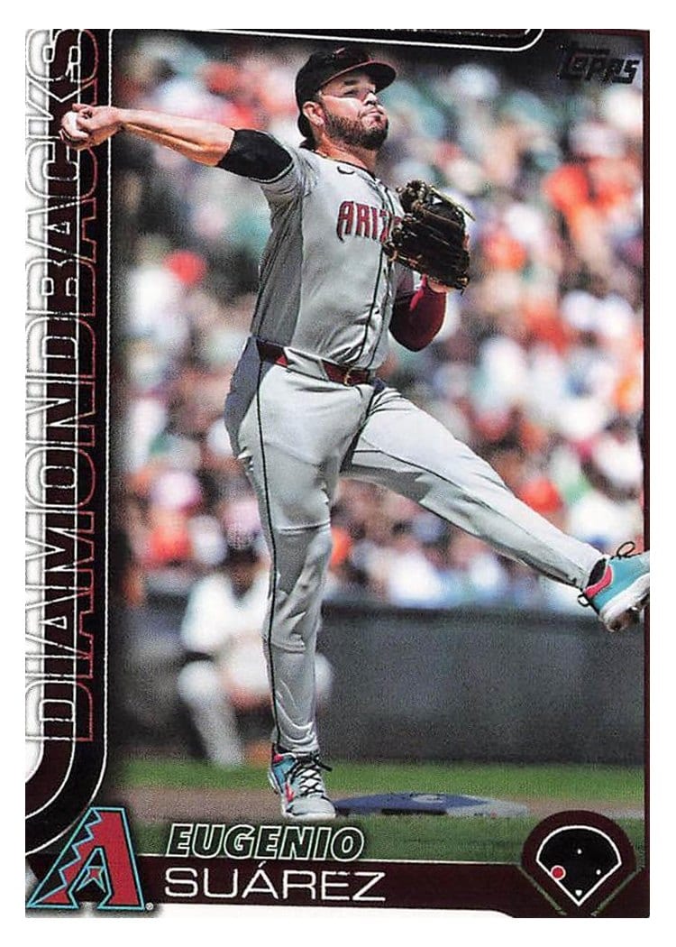 2025 Topps Base Set Eugenio Suárez #328 card