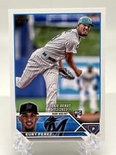 2023 Topps Update Eury Perez #US317 card
