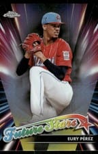 2024 Topps Chrome Future Stars Eury Pérez #FS-11 card