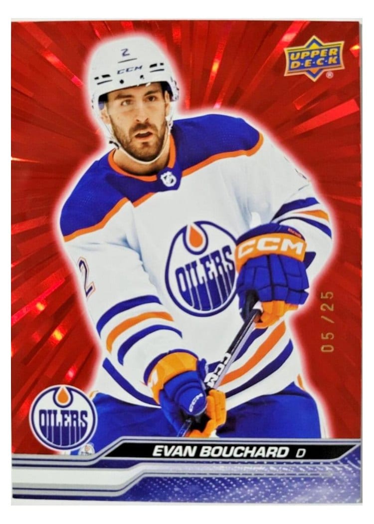 2023-24 Upper Deck Base Set Evan Bouchard #71 card