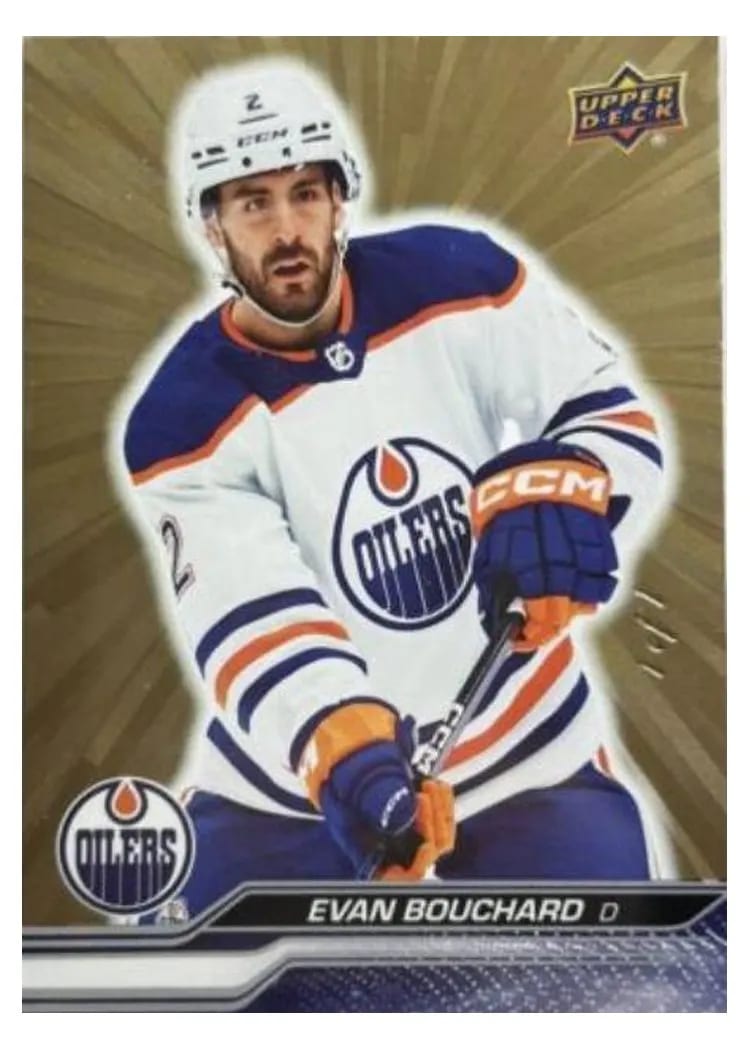 2023-24 Upper Deck Base Set Evan Bouchard #71 card