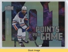 2024-25 Skybox Metal Universe Points Per Game Evan Bouchard #PPG-19 card