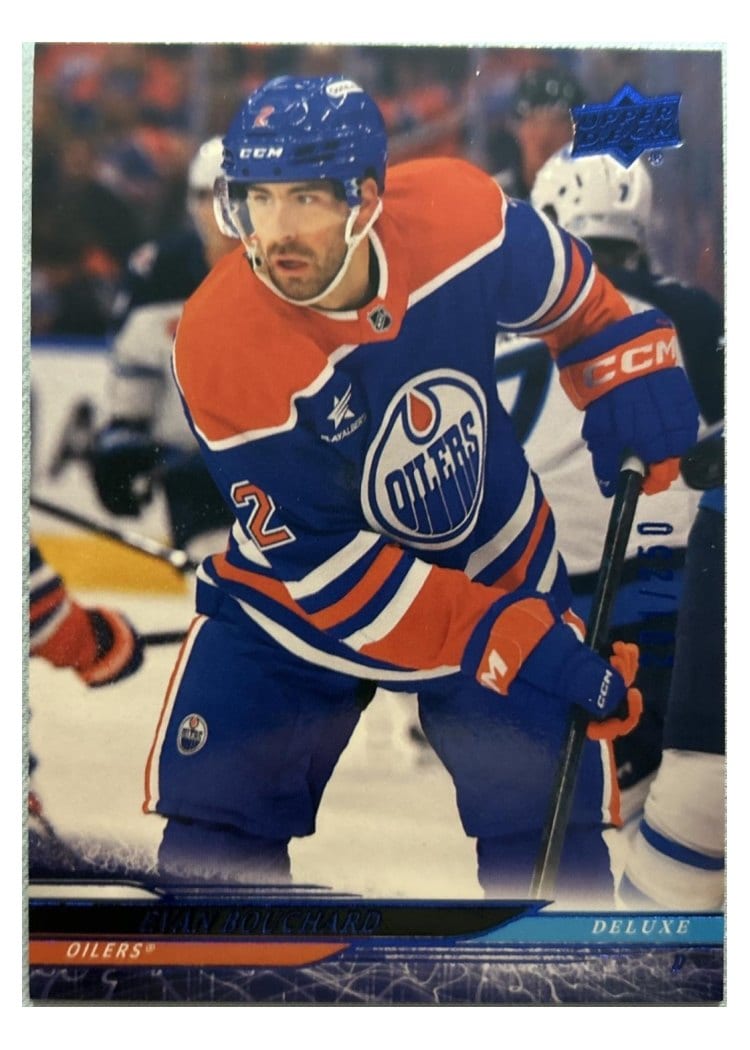 2024-25 Upper Deck Base Set Evan Bouchard #553 card