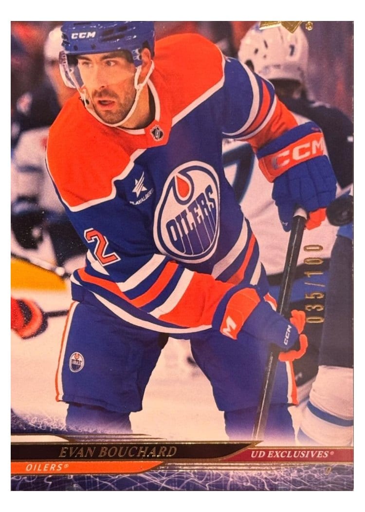 2024-25 Upper Deck Base Set Evan Bouchard #553 card