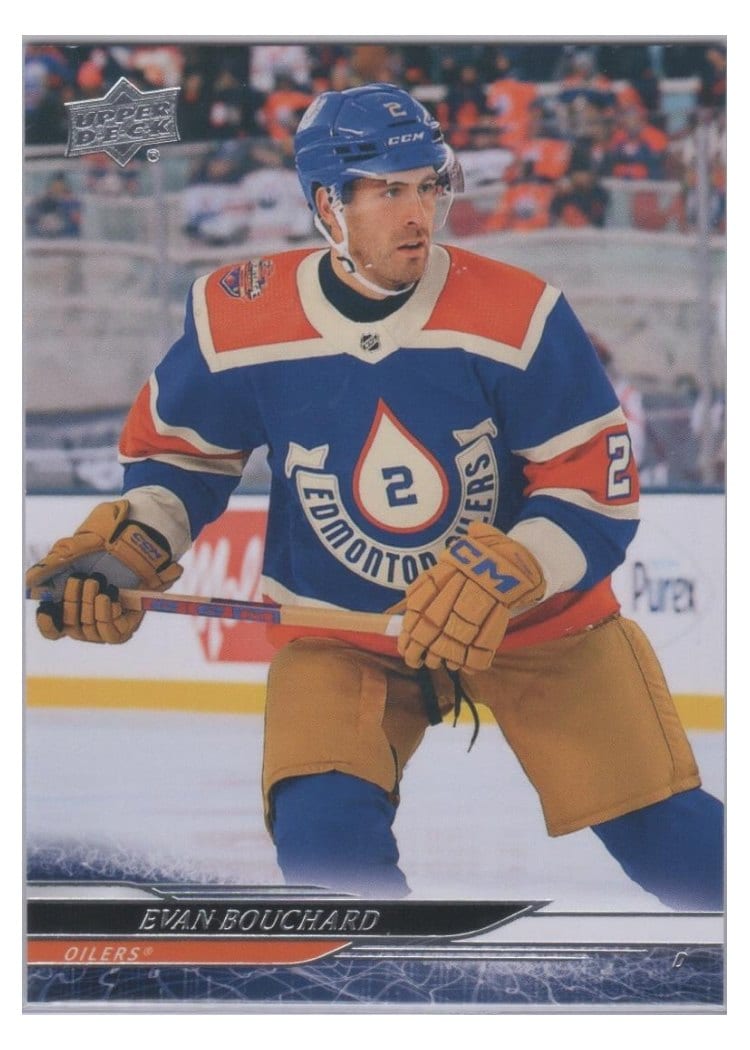 2024-25 Upper Deck Base Set Evan Bouchard #553 card
