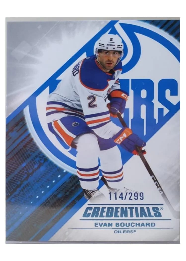 2024-25 Upper Deck Credentials Base Set Evan Bouchard #2 card