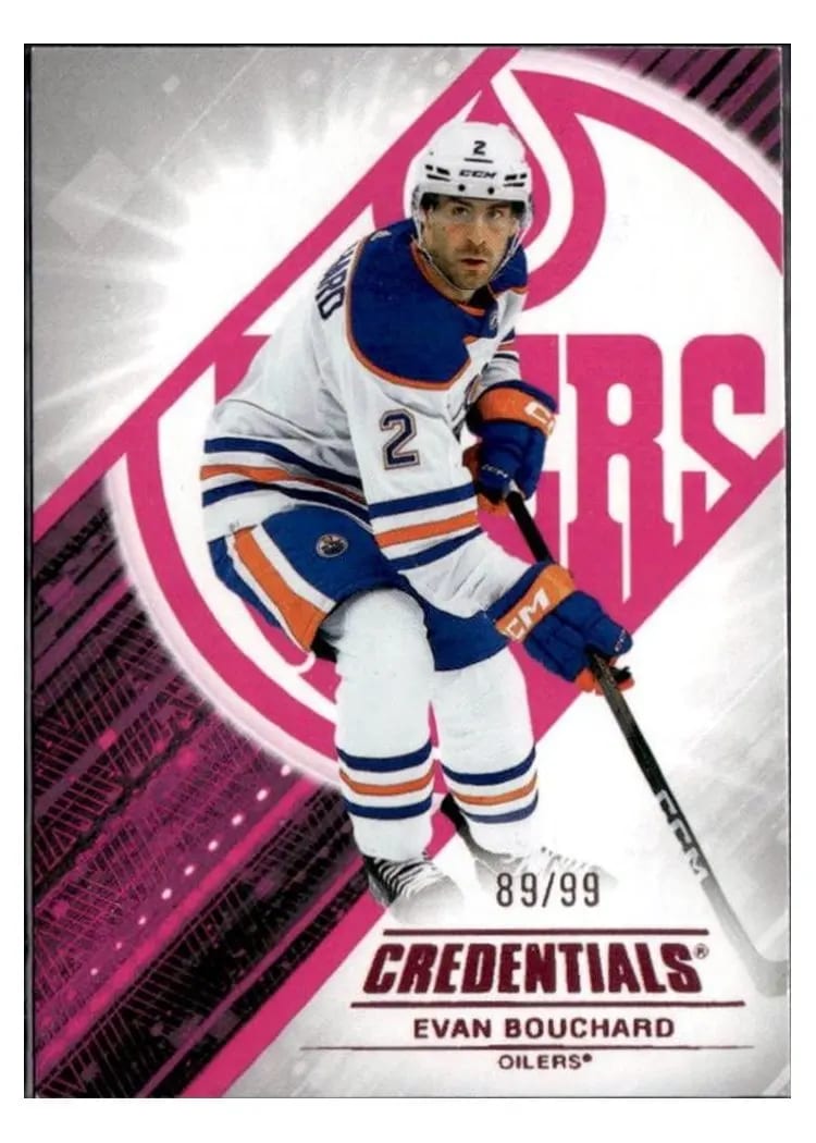 2024-25 Upper Deck Credentials Base Set Evan Bouchard #2 card