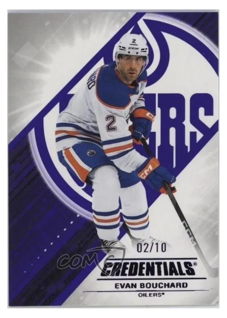2024-25 Upper Deck Credentials Base Set Evan Bouchard #2 card