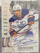 2025-26 Upper Deck Artifacts Autofacts Evan Bouchard #AF-EB
