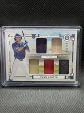 2024 Panini Boys of Summer Five Tool Player Materials Evan Carter #FT-EC card